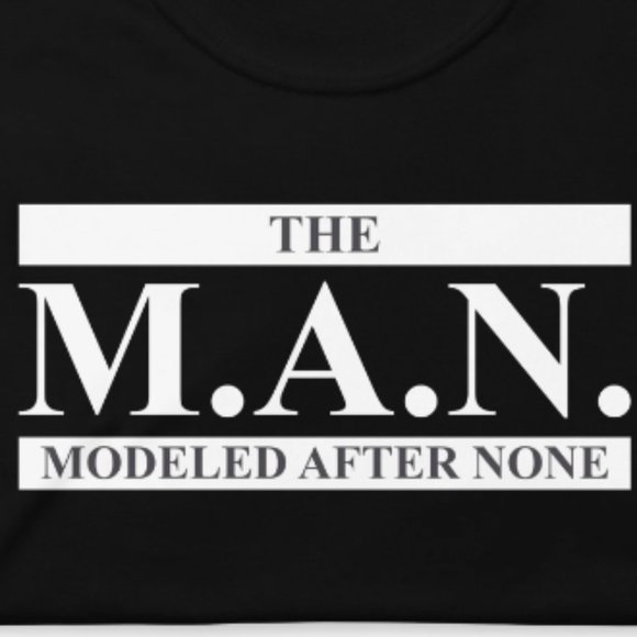 The M.A.N. - Modeled After None - High Quality Hoodie - Sizes and Colors Funny, - Picture 2 of 2